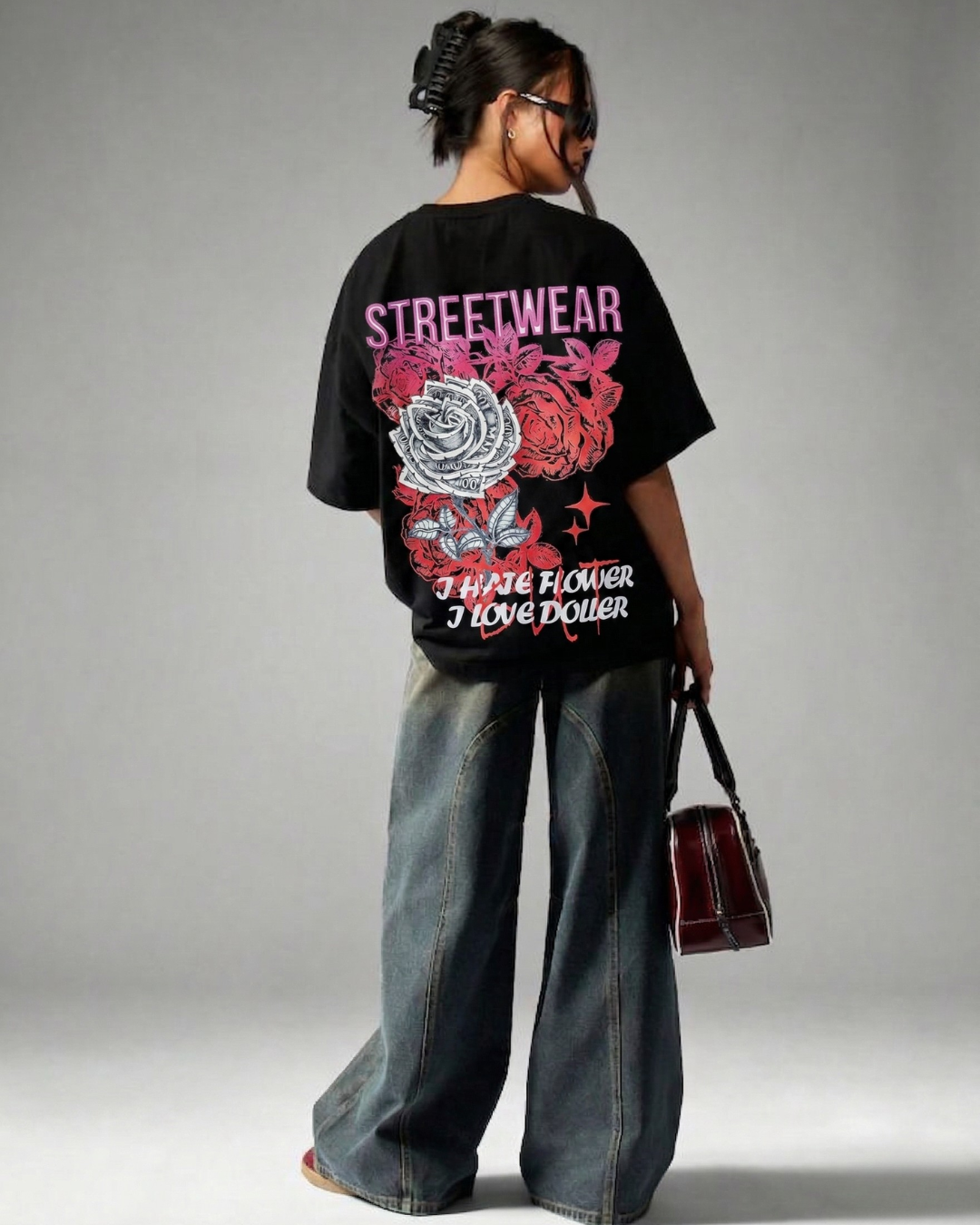 T-shirt "I Hate Flower"