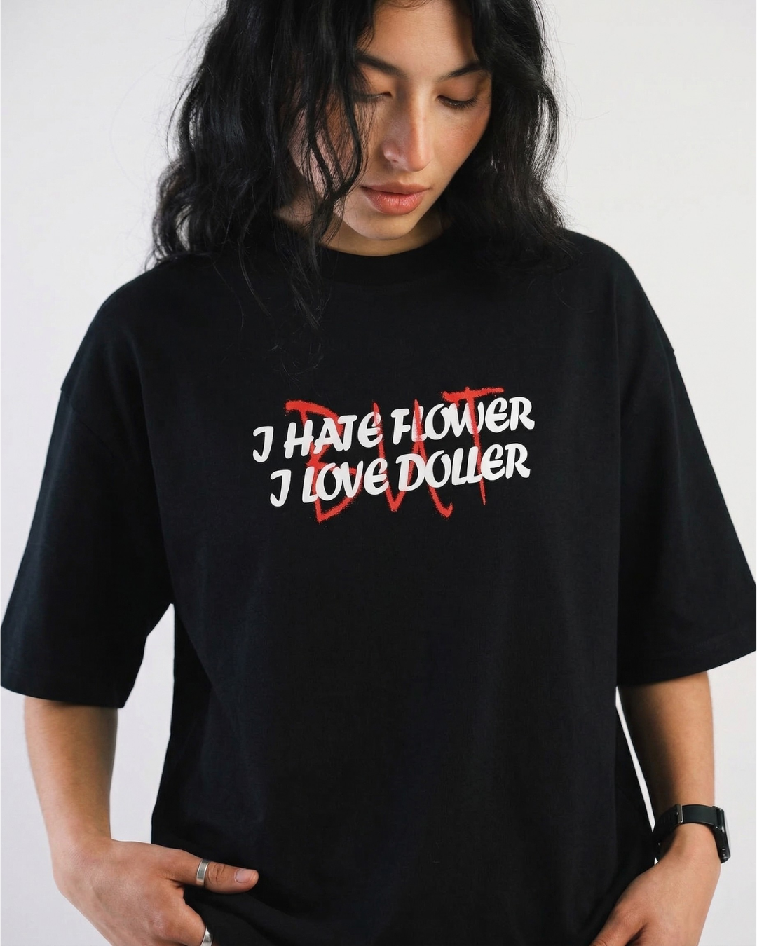 T-shirt "I Hate Flower"