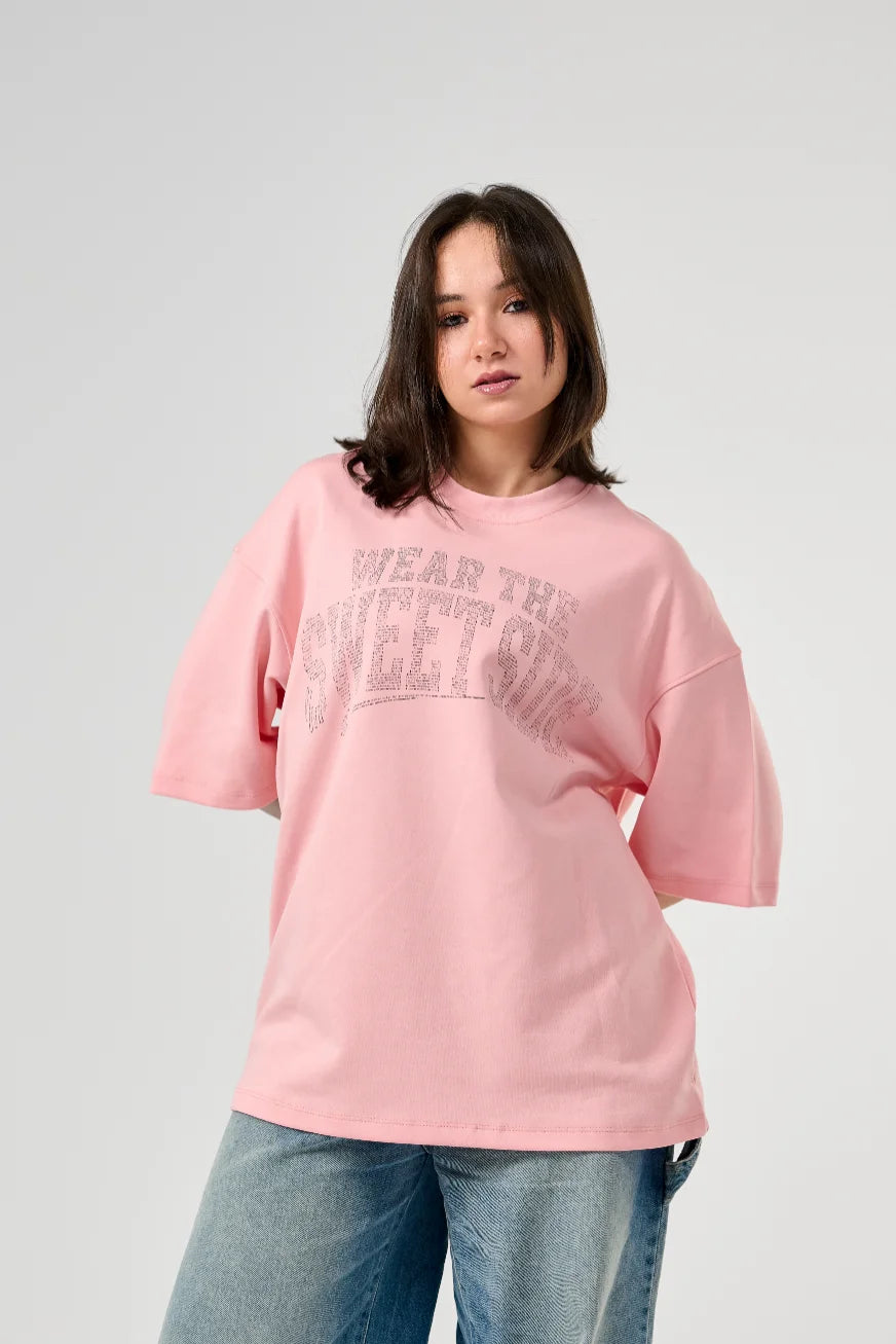 Wear the Sweet Side Oversized Top