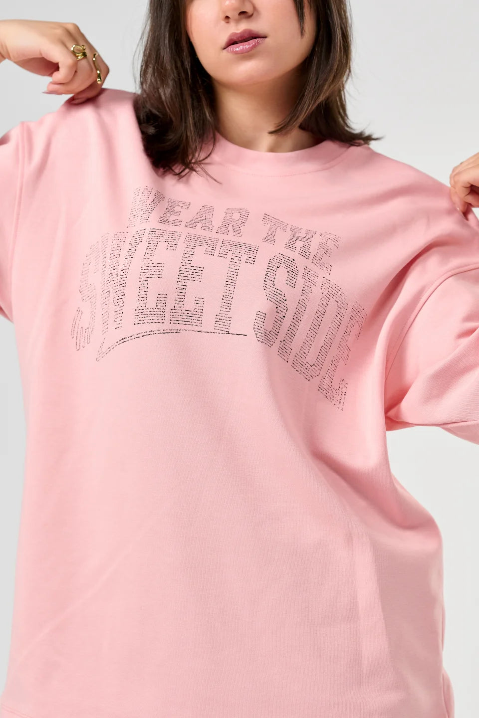 Wear the Sweet Side Oversized Top