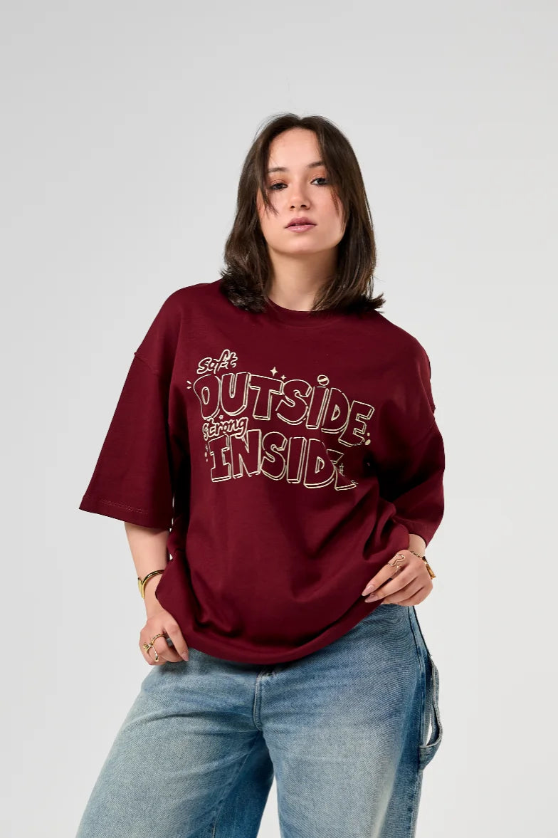 Outside & Inside Oversized Top
