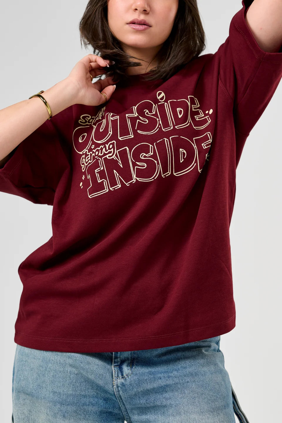 Outside & Inside Oversized Top