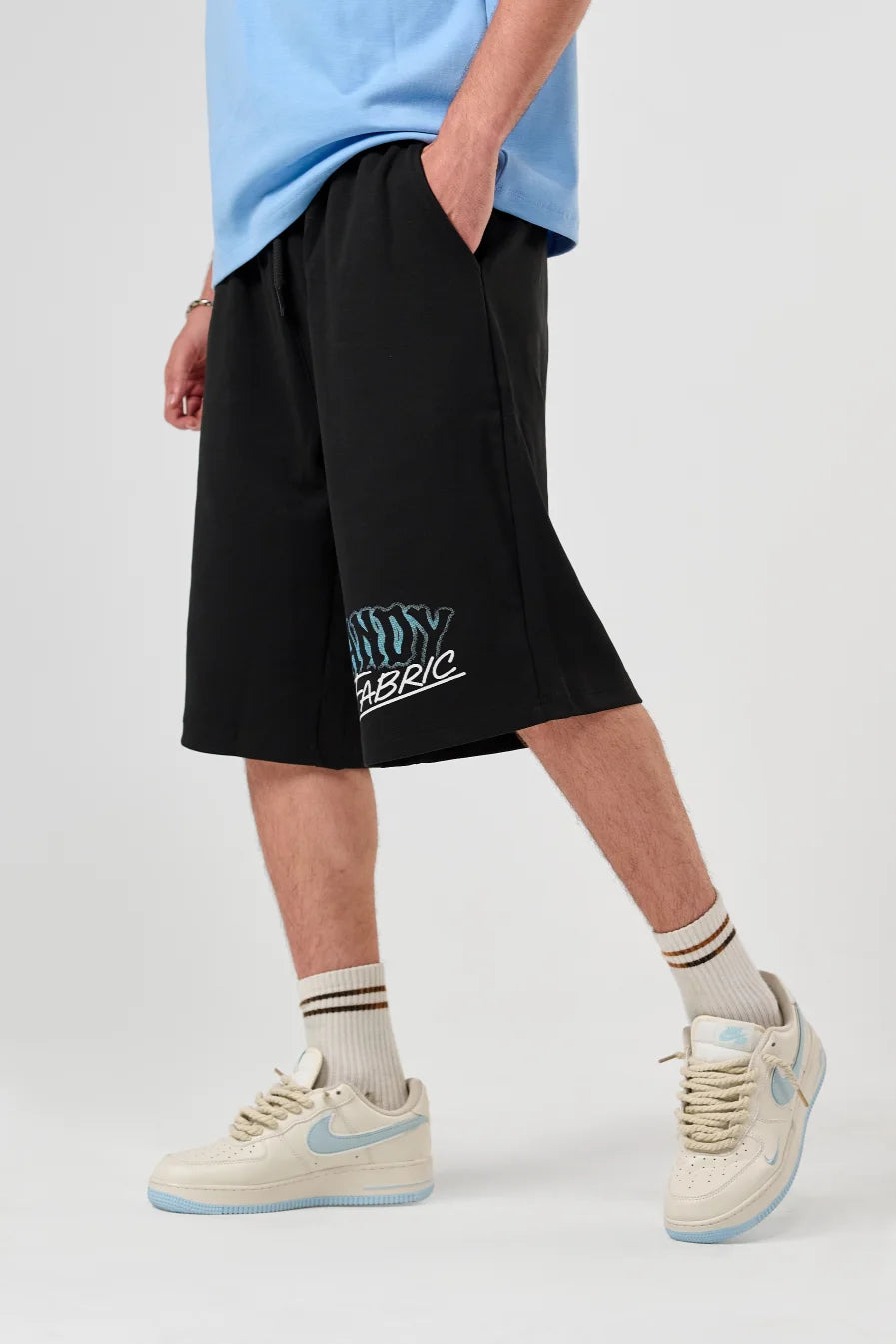 Candy Fabric Oversized Shorts