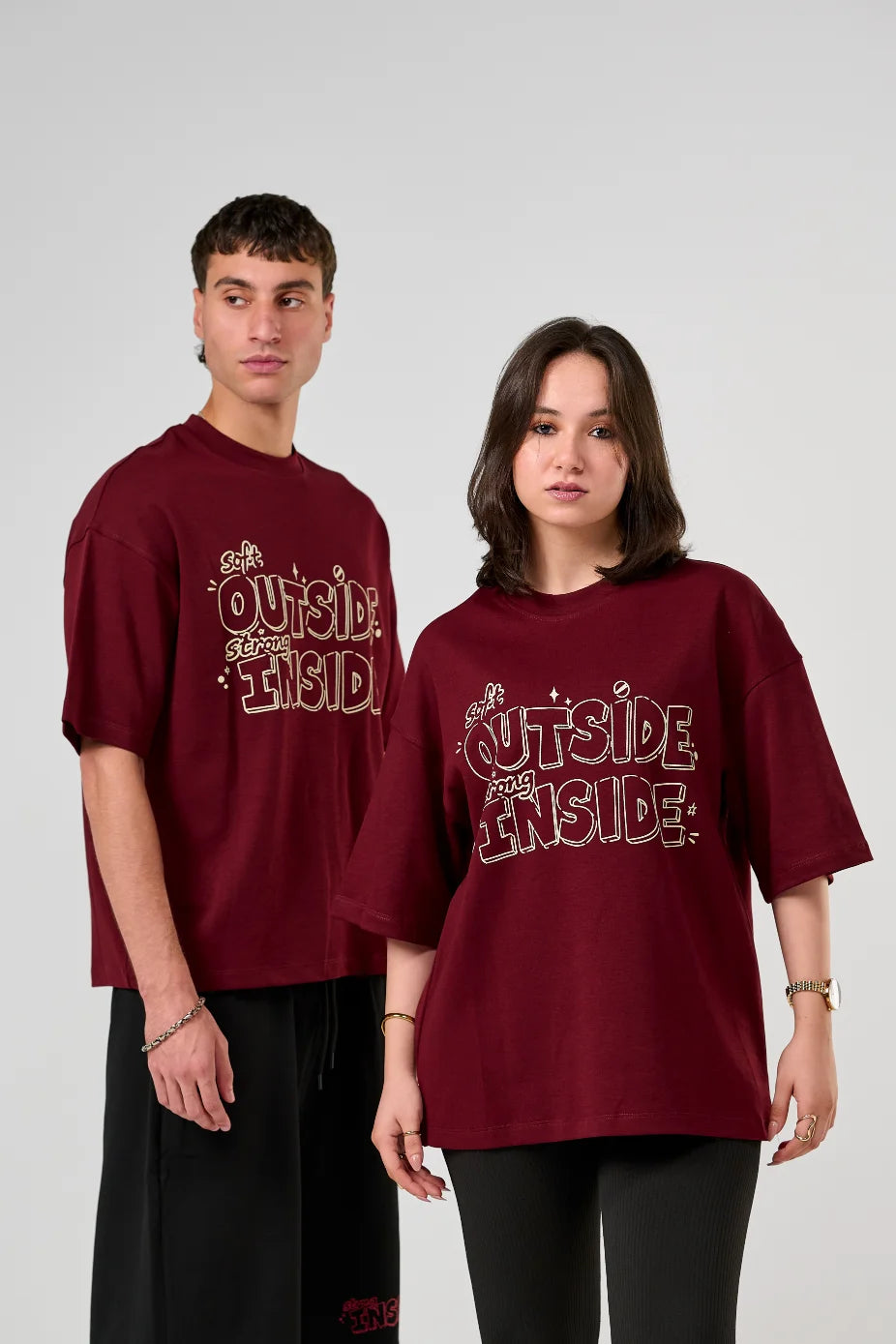 Outside & Inside Oversized Top