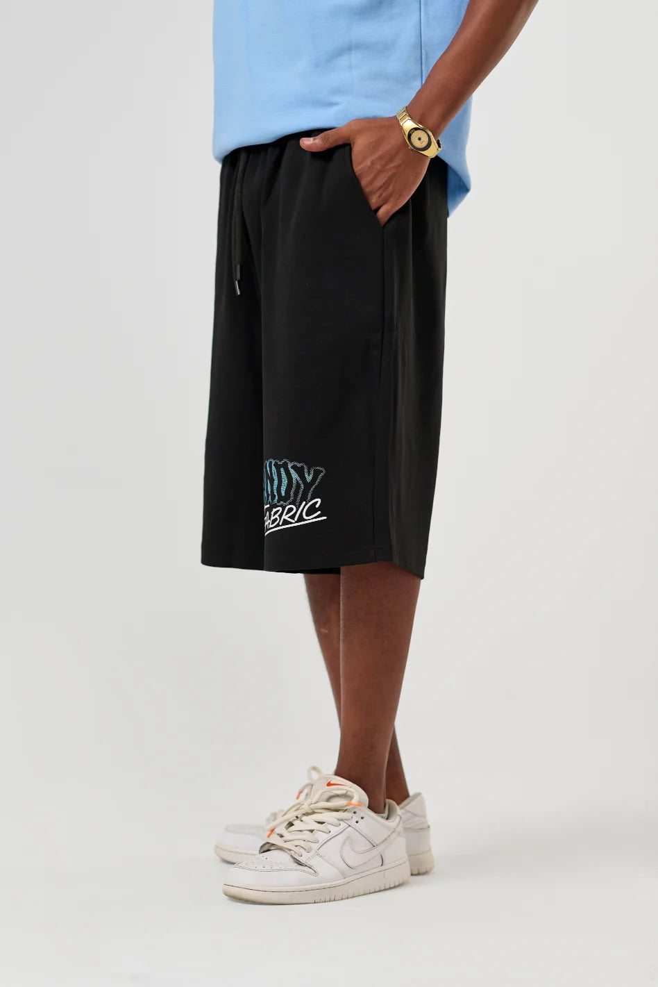 Candy Fabric Oversized Shorts
