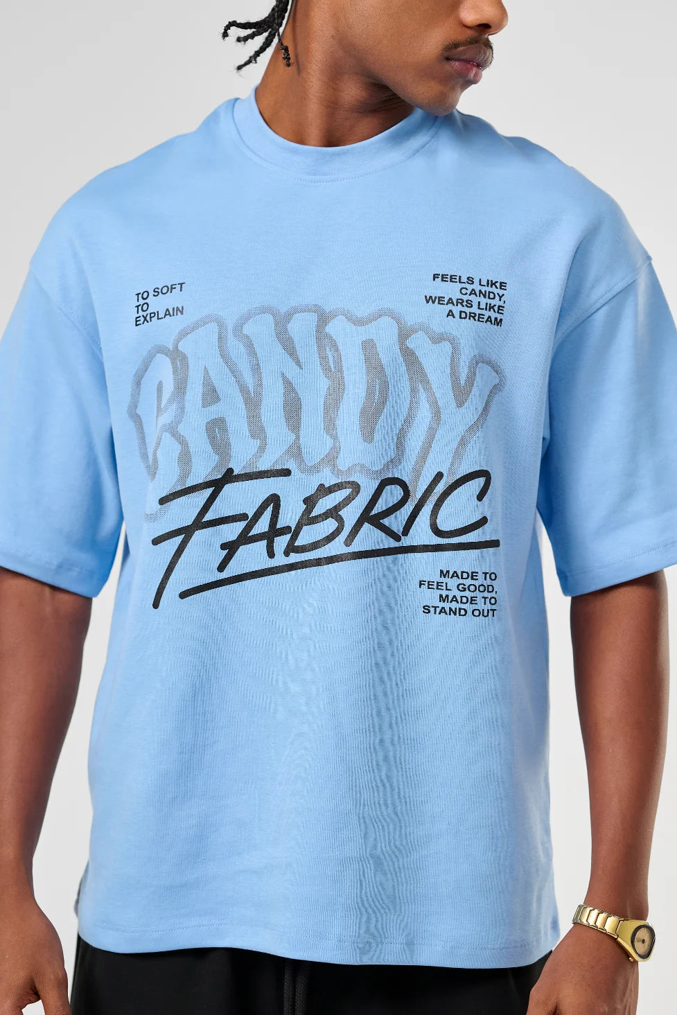 Candy Fabric Oversized Top
